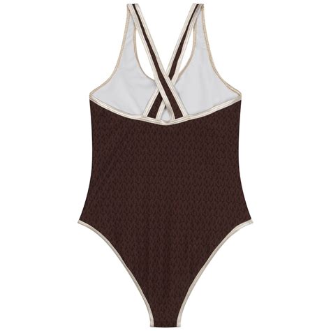 michael kors lace up bathing suit bottom|Michael Kors lace up swimsuit.